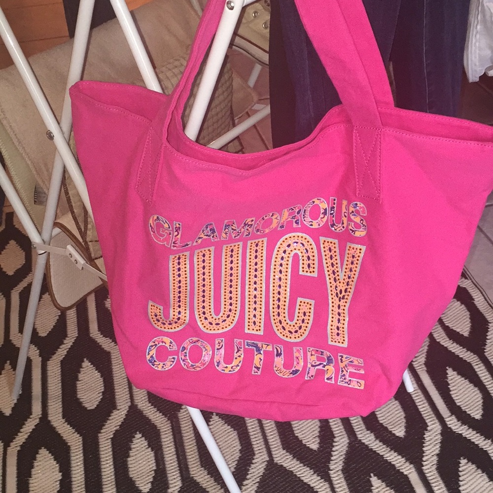 Pink Beaded Tote - Picture 6 of 8